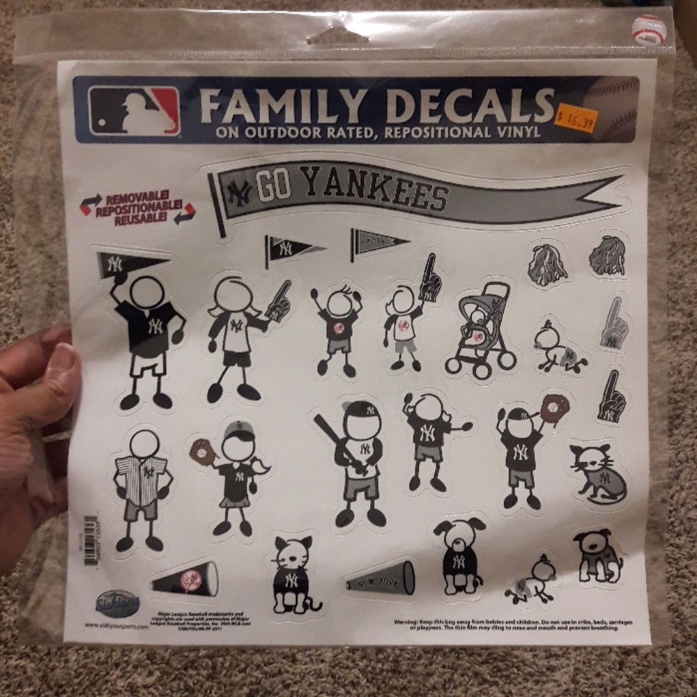 Yankees Family Decals